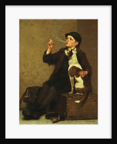 Shoe Shine Boy by John George Brown
