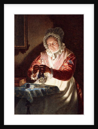 The Lost Stitch, 1886 by Thomas Waterman Wood