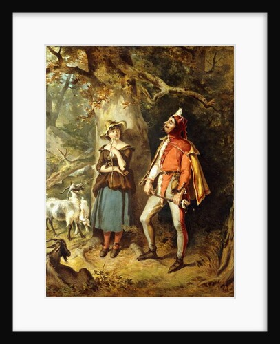 Touchstone and Audrey, 1886 by Felix Octavius Carr Darley