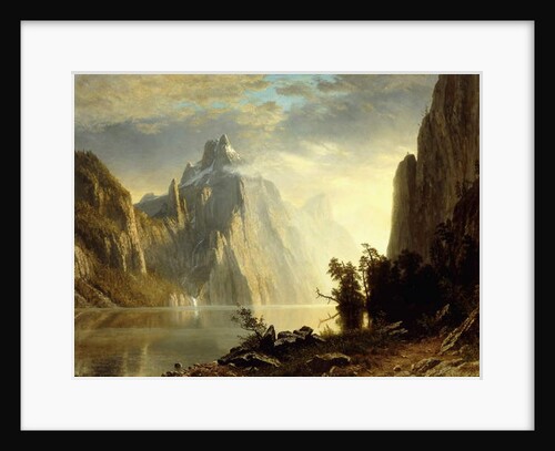 A Lake in the Sierra Nevada, 1867 by Albert Bierstadt