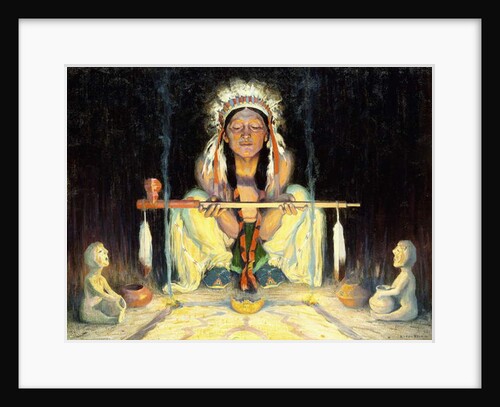Offering to the Great Spirit, by Eanger Irving Couse