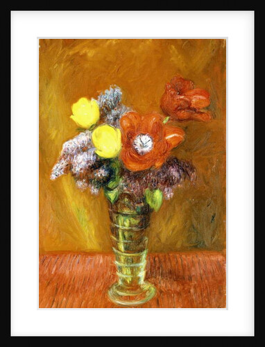 Lilacs and Tulips by William James Glackens