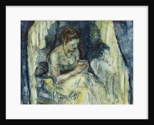 A Cup of Tea, by Frederick Carl Frieseke