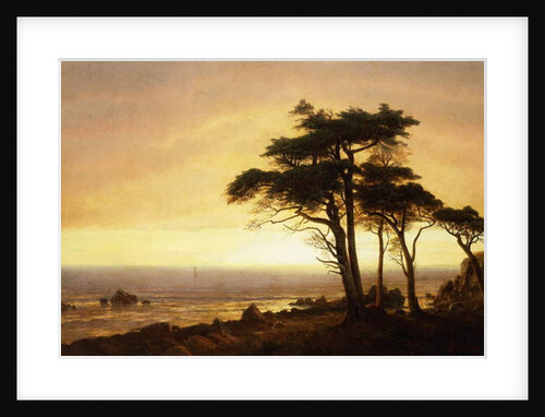 California Coast by Albert Bierstadt