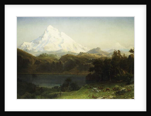 Mount Hood in Oregon by Albert Bierstadt