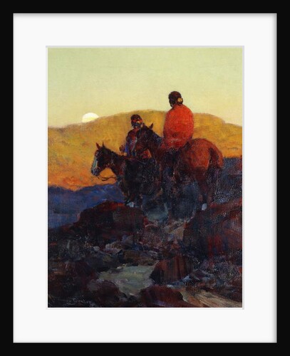 Sunset Glow by Frank Tenney Johnson