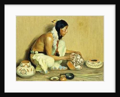 The Pottery Maker by Eanger Irving Couse