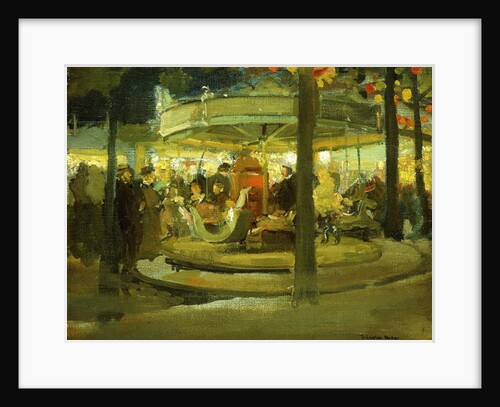 Carousel, c.1900-1901 by Richard Emil Miller