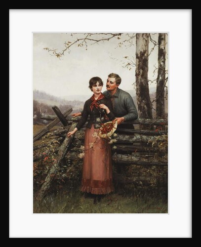 A Hatful of Bittersweet, 1877 by Jennie Augusta Brownscombe