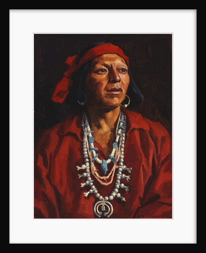 Juan, Pueblo Indian, 1927 by Eanger Irving Couse