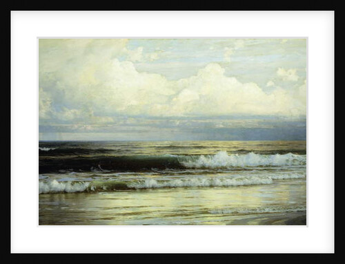Sunlit Clouds and Sea, 1897 by William Trost Richards