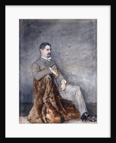 The Artist's Brother, Charles Savage Homer, Jr., 1880 by Winslow Homer