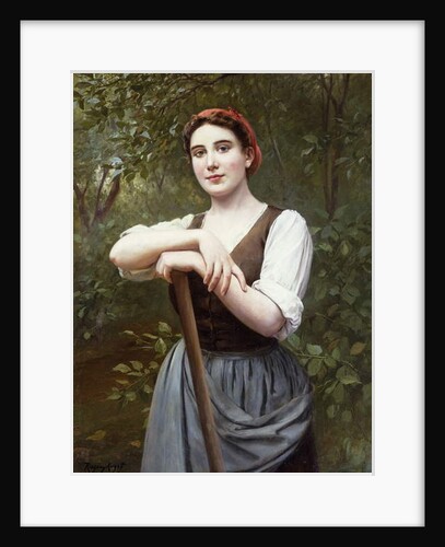Peasant Girl, 1889 by Daniel Ridgway Knight