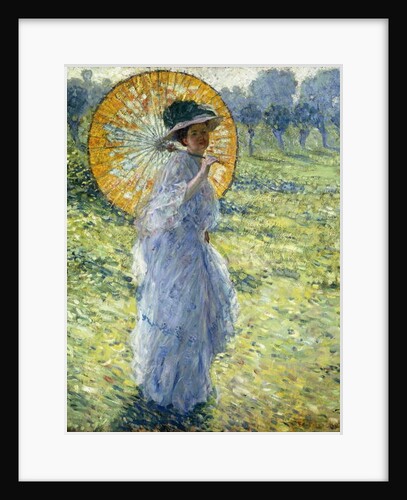 Woman with a Parasol, c.1906 by Frederick Carl Frieseke