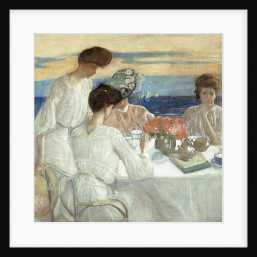 Afternoon Tea on the Terrace by Frederick Carl Frieseke