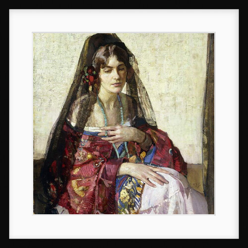 Black Mantilla by Richard Emil Miller