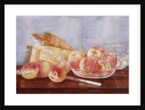 Still-life with Peaches by Claude Raguet Hirst
