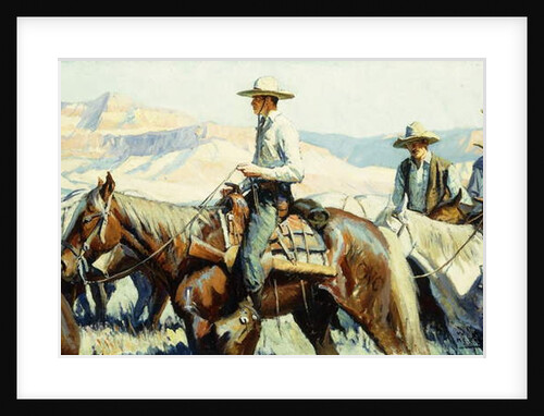 Tall in the Saddle by William Henry Dethlef Koerner