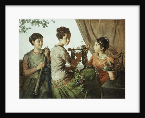 The Music Party, 1894 by Joseph Wood Colby