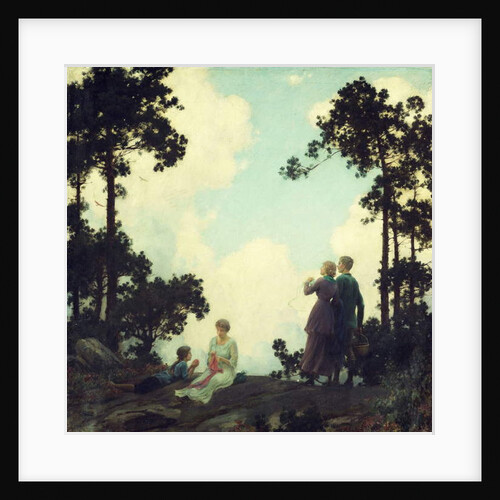 Under the Pines, 1916 by Charles Courtney Curran