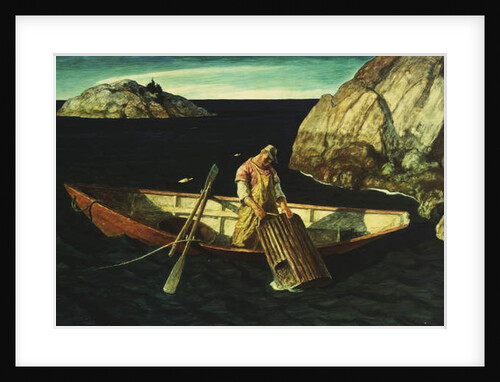 Checking the Traps by Newell Convers Wyeth