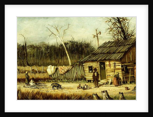 Cabin Scene, by William Aiken Walker