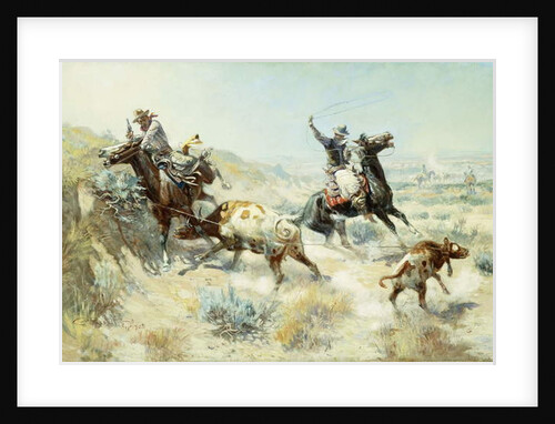 Range Mother, 1908 by Charles Marion Russell