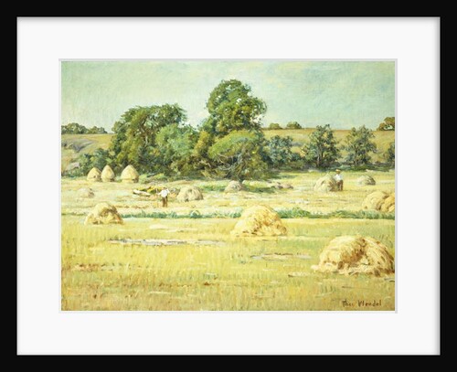Haying, 1912-1915 by Theodore Wendel