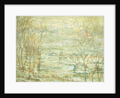 Spring Landscape, Harlem River by Ernest Lawson
