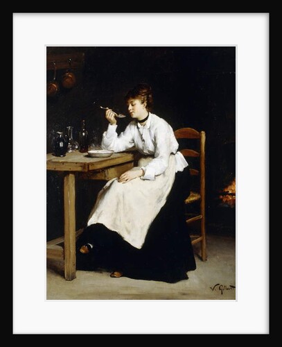 By the Fire by Victor Gabriel Gilbert
