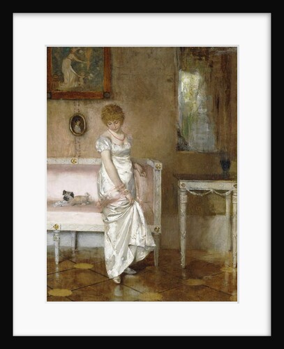 The New Dress by Franz Skarbina