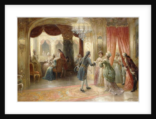 At the Opera by August Stephan Sedlacek