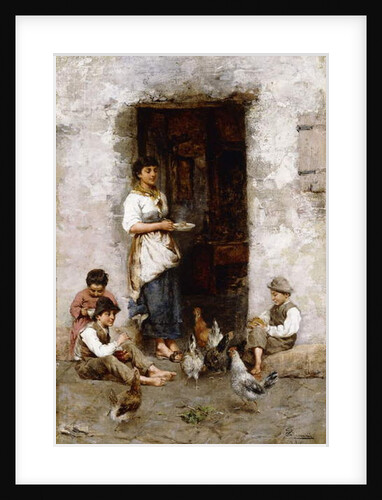 Mealtime; Il Pasto by Giuseppe Zannoni