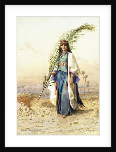 Fadimeh, The Daughter of Aghile Agha, by Carl Haag