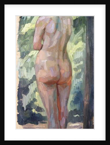 Standing Nude by Heinrich Wilhelm Truebner