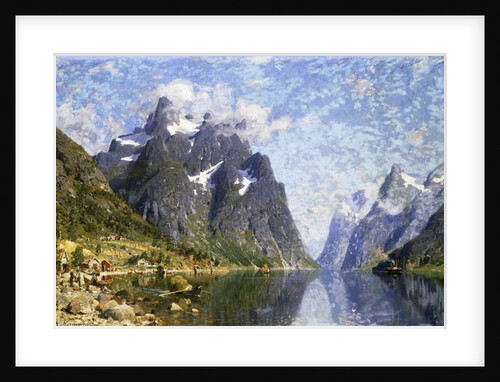 Hardanger Fjord, Norway by Adelsteen Normann