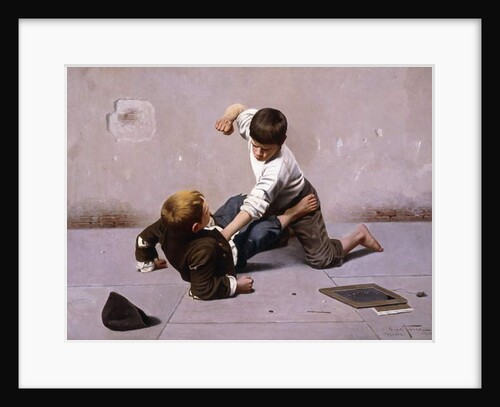 La Resa dei Conti, 1912 by Giulio Del Torre