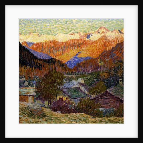 Autumn Morning, 1908 by Giovanni Giacometti