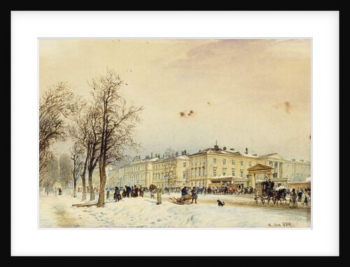 The North Station, Vienna by Rudolph von Alt