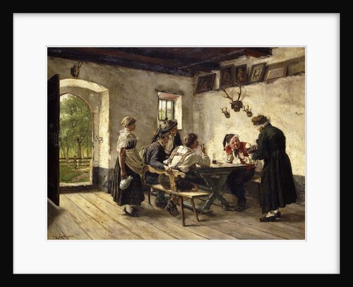 The Suspicious Customer; Ein mistrauischer Kunde by Karl Gebhardt