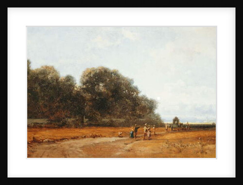 Am Nymphenburger Park, Munchen by Carl Spitzweg