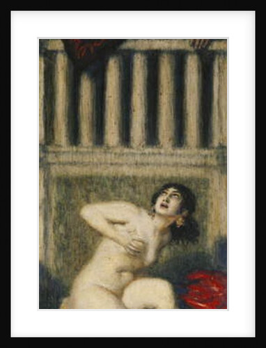 Susanna and the Two Old Men; Susanna und die Beiden Alten by Franz von Stuck