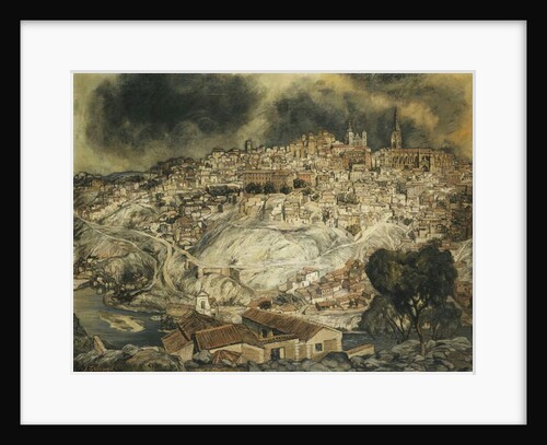 The Fort of Toledo by Ignacio Zuloaga y Zabaleta