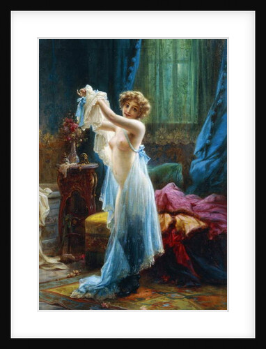 The Boudoir by Hans Zatzka