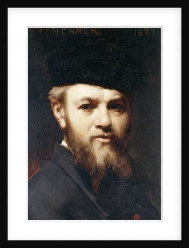 A Self Portrait, 1877 by Jean-Jacques Henner