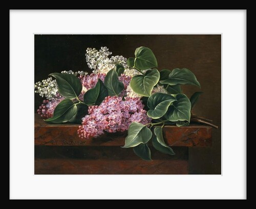 Lilac on a Ledge by Johan Laurents Jensen