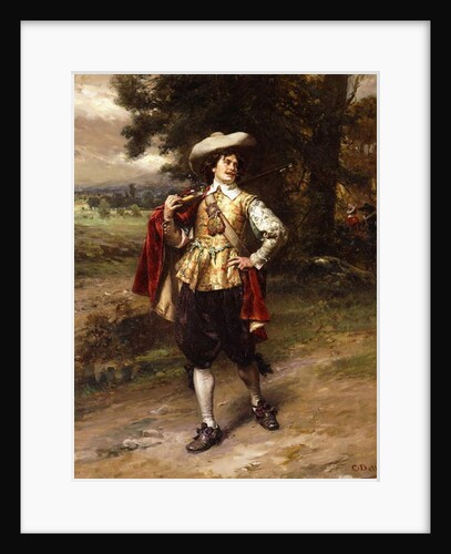 A Cavalier by Cesare-Auguste Detti