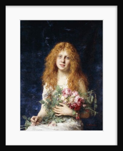 A Fair Rose by Alexei Alexevich Harlamoff