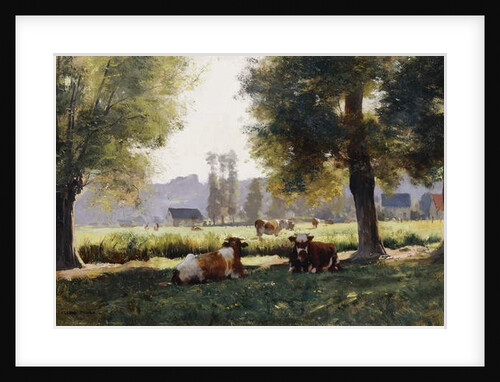 Prairie a Arques-la Bataille, Normandie by Julien Dupre