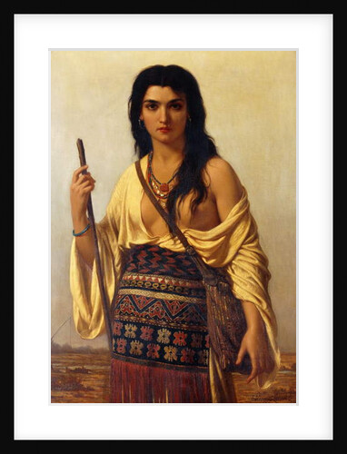 Minnehaha, 1871 by Charles-Emile-Hippolyte Vernet-Lecomte